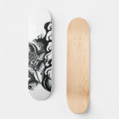 Roos-tattoo Skateboard (Voorkant)