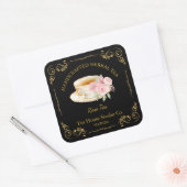  Roos Tea Square Label (Envelop)