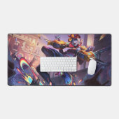 Roos Thorn gaming bureau mat | Schattigee vampier  (Keyboard & Muis)