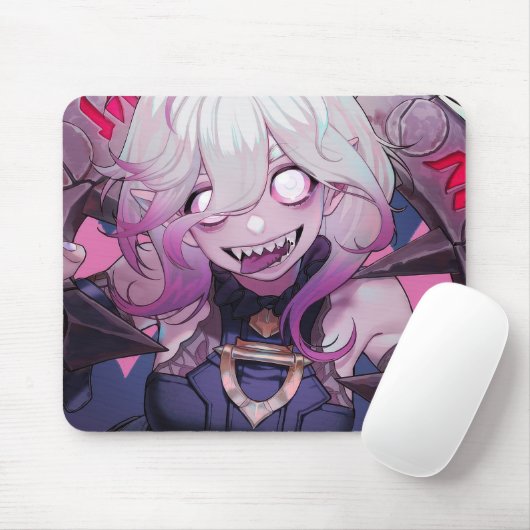 Roos Thorn Gaming Mousepad | Little Fury Monster Muismat (Met muis)