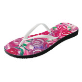 Roos Toes Teenslippers (Schuin)