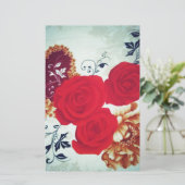 Roos Touch Briefpapier (Staand voorkant)