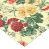 Roos Trellis Pattern Tafelkleed (Gekanteld)
