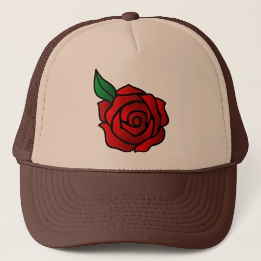Roos Trucker Hat Pet (Voorkant)