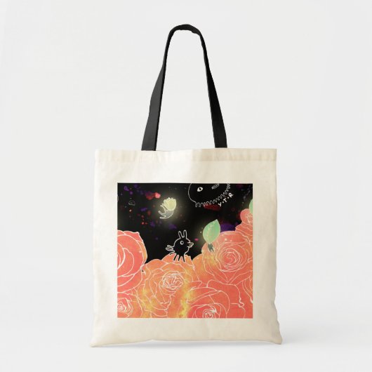 Roos tuin 2014 tote bag (Voorkant)