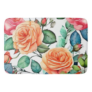 Roos Tuin Bloom Design Badmat