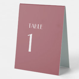 Roos Tuin | Donker Roos Tentteken Tentnummer