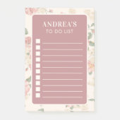 Roos tuinbouillon Post-it® Notes (Voorkant)