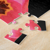 Roos Tulpen Puzzel (Zijkant)