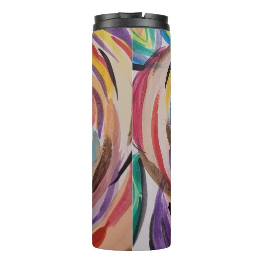 Roos Tumbler Thermosbeker (Achterkant)