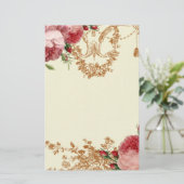 Roos van Blenheim - Ivoorkust - Persoonlijk Briefpapier (Staand voorkant)