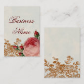 Roos van Blenheim - label voor de omzwaai van de Z (Voorkant / Achterkant)