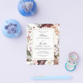 Roos van de begroting - de Dusty Floral sparen de Flyer (Enkel)