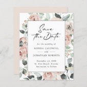 Roos van de begroting Mosterd Floral Eucalyptus Sa (Voorkant / Achterkant)