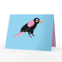 Roos van de Blackbird Card