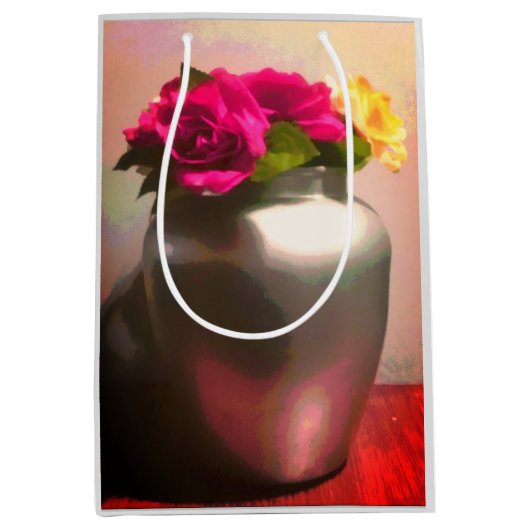 Roos van de liefde Gift Bag Medium Cadeauzakje (Voorkant)