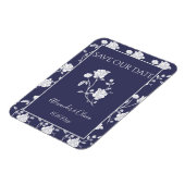 Roos van de marine sparen de Datum Magnet Magneet (Linkerzijde)