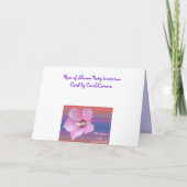 Roos van de uitnodiging van Sharon Blossom (Achterkant)