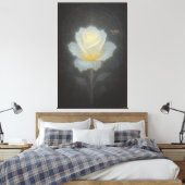 Roos van Getuige collectie: "Waarheid versluierd i Canvas Afdruk (Insitu (Slaapkamer))