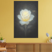 Roos van Getuige collectie: "Waarheid versluierd i Canvas Afdruk (Insitu (Woonkamer))