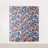 Roos van honden en vlinders wandkleed (Voorkant)