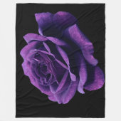 Roos van liefde fleece deken (Voorkant)