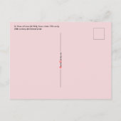 Roos van Lima naar Night (M 024) Briefkaart (Achterkant)