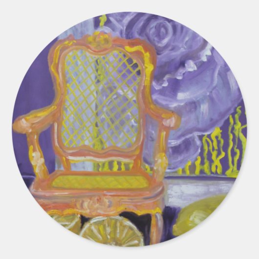 ROOS VAN PARIJS RONDE STICKER (Voorkant)