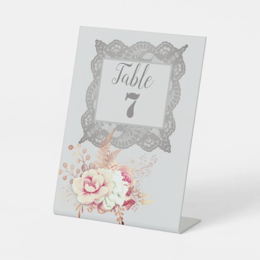  Roos van pasta's Reclamebord Met Voetstuk (Voorkant)