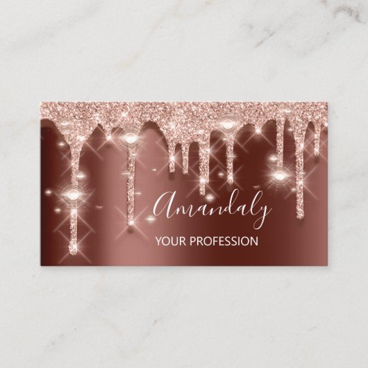 Roos van professionele marktkrassen Futuristisch Visitekaartje (Voorkant)