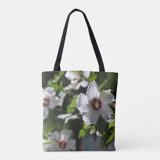Roos van Sharon Canvas tas (Achterkant)
