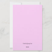 Roos Van Sharon Lelie Van Het Dal Roze Briefpapier (Achterkant)