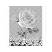 Roos van Sharon Lilly van de kombuis Rubberstempel (Afrduk)