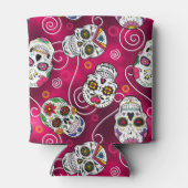 Roos van suikerriet Rood ID725 Blikjeskoeler (Achterkant)