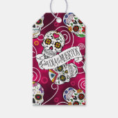 Roos van suikerriet Rood ID725 Cadeaulabel (Voorkant)