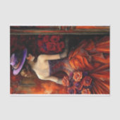 Roos Velvet Dream Decoupage Tissuepapier (Voorkant)