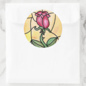 Roos Venster Sticker (Tas)