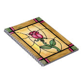 Roos-vensterlaptop Notitieboek (Rechterzijde)