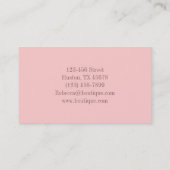 roos verloving belt trouwfotograaf visitekaartje (Achterkant)