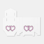 Roos Vierbox Bedankdoosjes (Uitgevouwen)