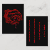 Roos Visitekaartje (Voorkant / Achterkant)