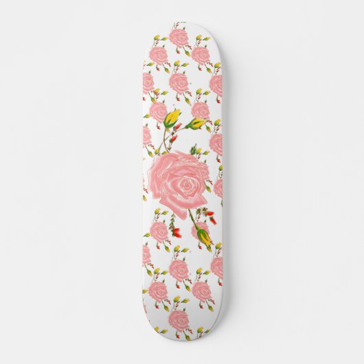Roos Vloerskateboard Skateboard (Voorkant)