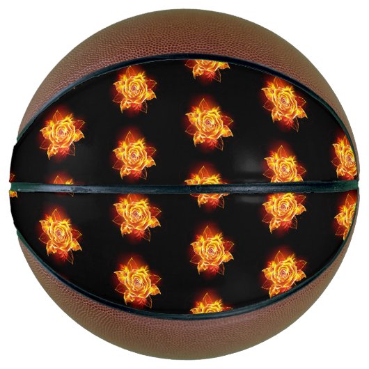 Roos voor bloei basketbal (Voorkant)