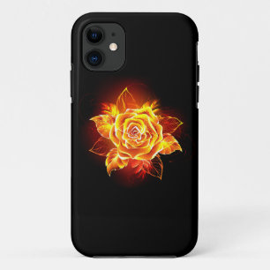 Roos voor bloei iPhone 11 hoesje