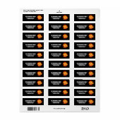 Roos voor bloei etiket (Full Sheet)