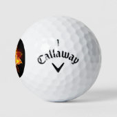 Roos voor bloei golfballen (Logo)