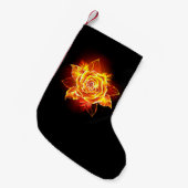 Roos voor bloei kleine kerstsok (Voorkant (Hangend))