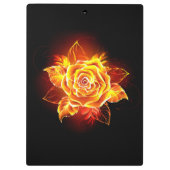 Roos voor bloei klembord (Achterkant)