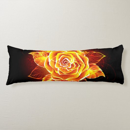 Roos voor bloei lichaamskussen (Voorkant)