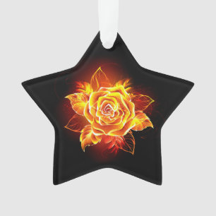 Roos voor bloei ornament